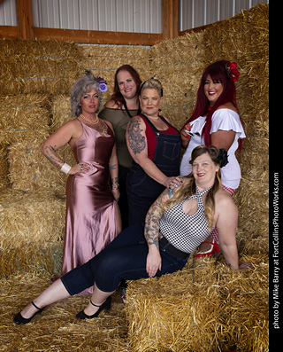 Holly, Laura, Janessa, Jill and Elizabeth