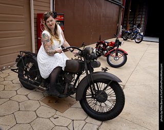 Holly at the TLC Vintage Model Shoot