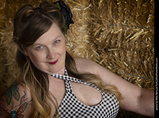 Holly at the TLC Vintage Model Shoot