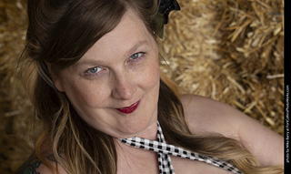 Holly at the TLC Vintage Model Shoot