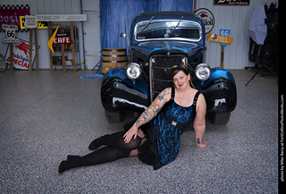 Holly at the TLC Vintage Model Shoot