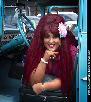Janessa at the TLC Vintage Model Shoot