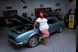Janessa at the TLC Vintage Model Shoot