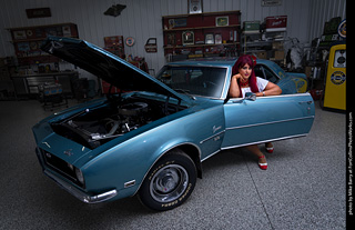 Janessa at the TLC Vintage Model Shoot
