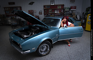 Janessa at the TLC Vintage Model Shoot