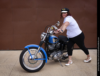 Jill at the TLC Vintage Model Shoot