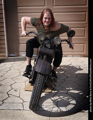 Jill at the TLC Vintage Model Shoot