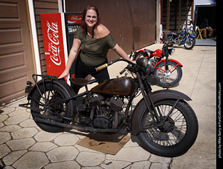 Jill at the TLC Vintage Model Shoot
