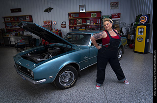 Laura at the TLC Vintage Model Shoot
