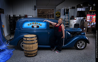 Laura at the TLC Vintage Model Shoot