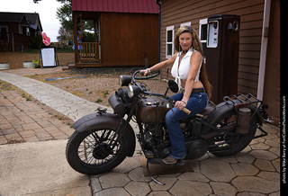 Susie at the TLC Vintage Model Shoot