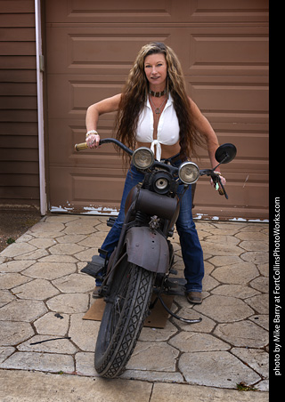 Susie at the TLC Vintage Model Shoot