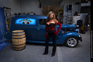 Susie at the TLC Vintage Model Shoot