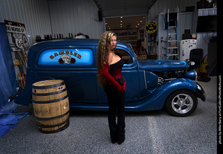 Susie at the TLC Vintage Model Shoot