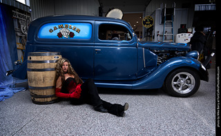 Susie at the TLC Vintage Model Shoot