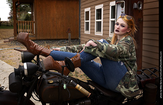Thorn at the TLC Vintage Model Shoot