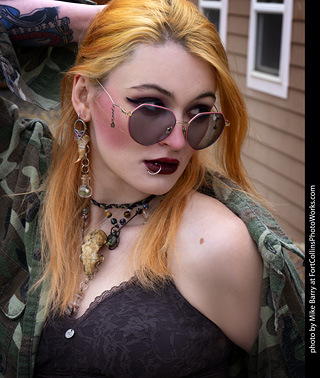 Thorn at the TLC Vintage Model Shoot