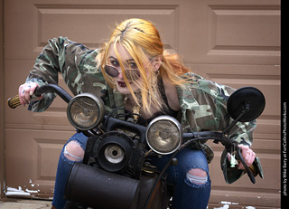 Thorn at the TLC Vintage Model Shoot