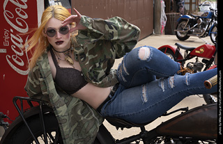 Thorn at the TLC Vintage Model Shoot