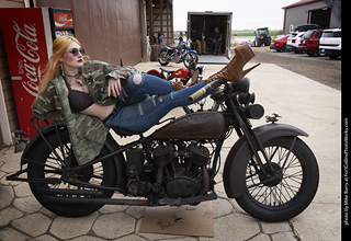 Thorn at the TLC Vintage Model Shoot