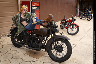 Thorn at the TLC Vintage Model Shoot