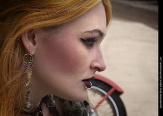 Thorn at the TLC Vintage Model Shoot
