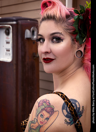 Tori at the TLC Vintage Model Shoot