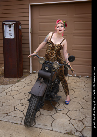 Tori at the TLC Vintage Model Shoot