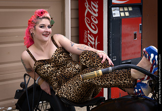 Tori at the TLC Vintage Model Shoot