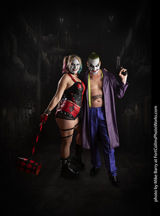 The Joker and Harley Quinn