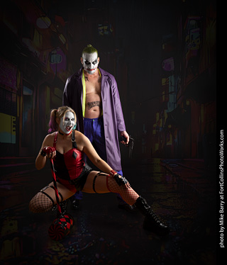 The Joker and Harley Quinn