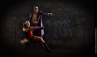 The Joker and Harley Quinn