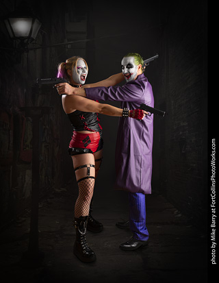 The Joker and Harley Quinn