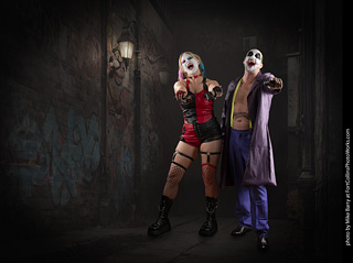 The Joker and Harley Quinn
