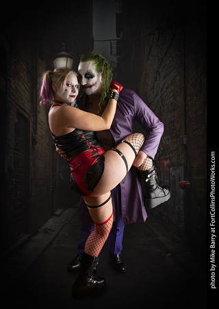 The Joker and Harley Quinn