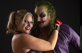 The Joker and Harley Quinn