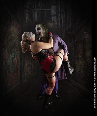 The Joker and Harley Quinn