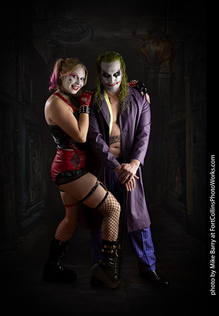 The Joker and Harley Quinn