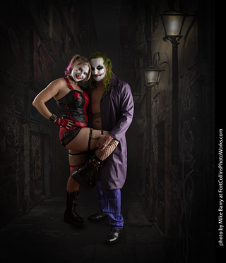 The Joker and Harley Quinn
