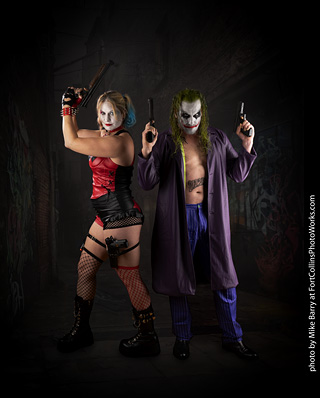 The Joker and Harley Quinn