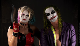 The Joker and Harley Quinn