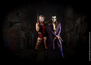 The Joker and Harley Quinn